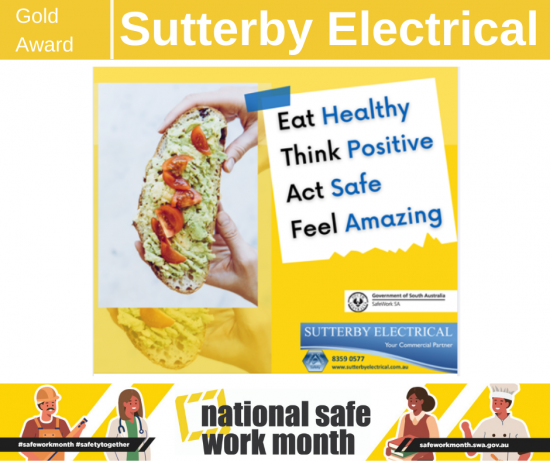 Sutterby Electrical safe work month competition entry